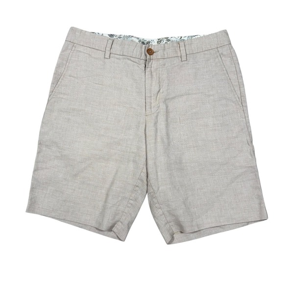 Tommy Bahama Other - Tommy Bahama Shorts Mens 32 Latigo Beach Linen COOLMAX® 9.5" Casual Vacation